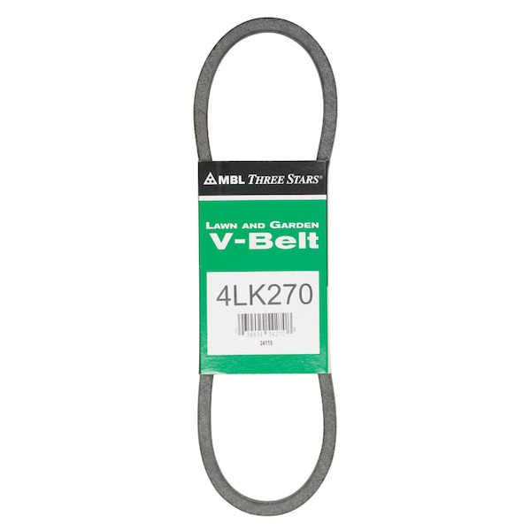 Mbl Mitsuboshi Super KB Standard V-Belt 0.5 in. W X 27 in. L For Riding Mowers 4LK270A - main